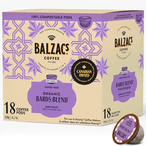 Balzac's Coffee Roasters Capsules 100% compostables Bards Blend
