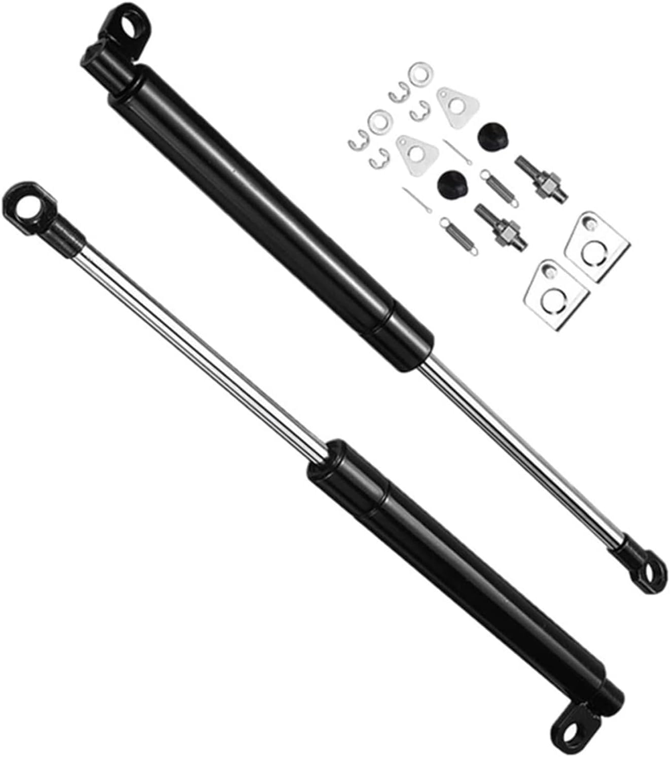Amortiguador Maletero Trasero 1 Par Puntales Gas para Maletero Trasero para Ford para Ranger T6 para XL para Px XLT para Wildtrak 2011 2012 2013 2014 2015 2016 2017 2018 2019 Puntales Gas
