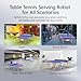 PONGBOT Table Tennis Robot with Net, Ping Pong Machine, Remote/App Control, 264 Pre-Saved Drills, Custom Drills