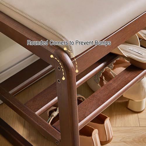 Banc à chaussures solide de qualité durable pour valoriser l'entrée - 6