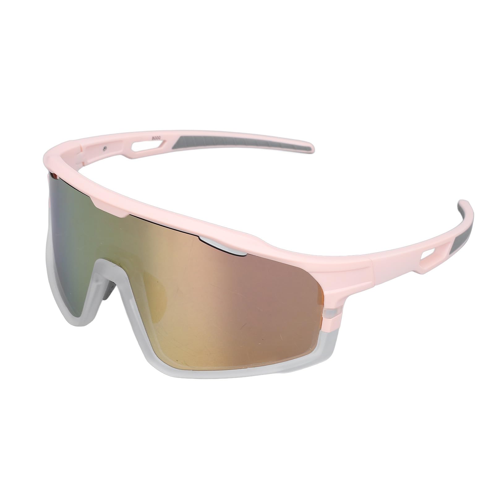 POENVFPO Occhiali da Sole Ciclismo, Occhiali Sportivi Polarizzati Fotocromatici con Montatura Rimovibile per Miopia, Protezione UV400 per Uomini e Donne Attività All'Aperto