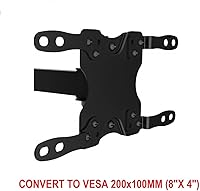 Vista 3 de Mount Plus Soporte adaptador 201P para convertir VESA 3.937x3.937 in a VESA 7.874x7.874 in y 7.874x3.937 in