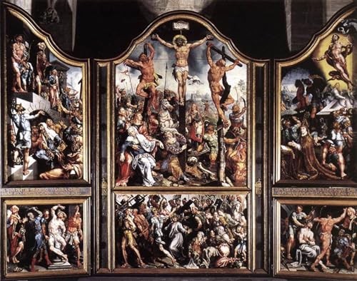 Art Maerten Van Heemskerck image sur toile pour salon élégant et décoration murale