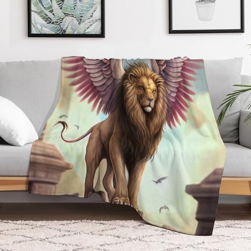 Couverture Lion Impression 3D : apportez force, chaleur et douceur à votre linge de lit - 3