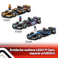 LEGO Speed Champions Mercedes-AMG F1 W15 Rennauto - Spielzeug mit Formel 1 Minifigur - Modell Auto zum Sammeln und Bauen - Geschenk für Jungen & Mädchen ab 10 Jahren oder Erwachsene Fans 77244 – Ansicht 7