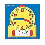 ラーニング リソーシーズ Write ＆ Wipe Student Clocks 書いて消せる学習時計 生徒用 10個セット LER 0572