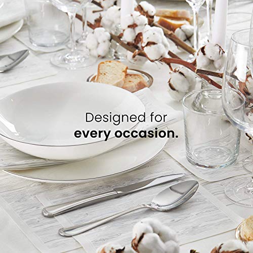 My Drap Cocktail Napkin, Washable And Reusable Cloth Napkins (50 Napkins, Linen Silver Stars) #TOP7