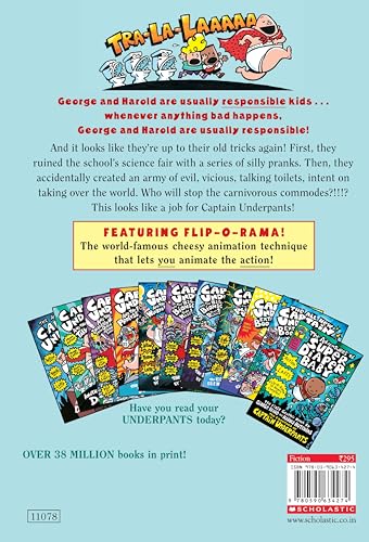 Image of CAPTAIN UNDERPANTS #02: THE ATTACK OF THE TALKING TOILETS: 2