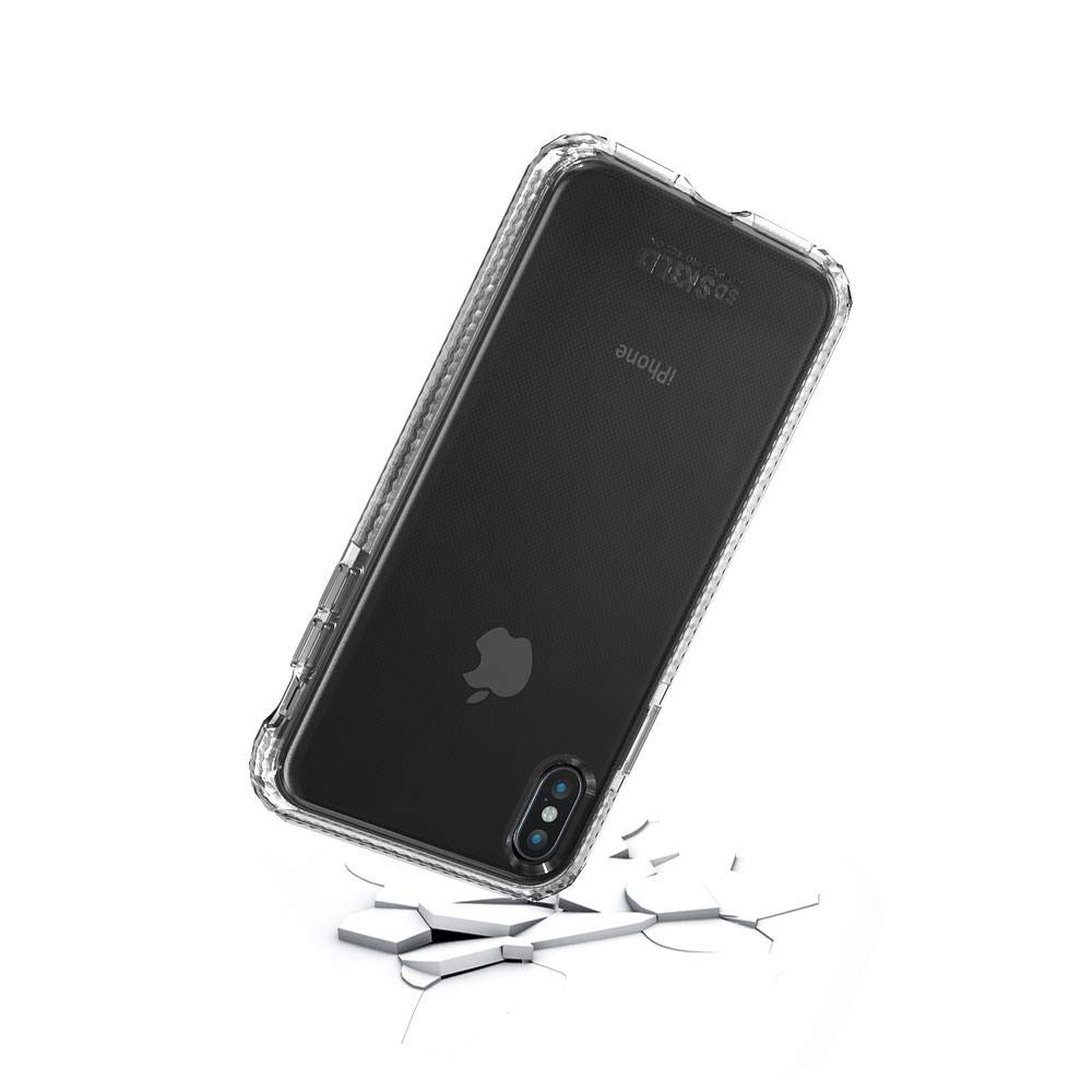 SoSkild Max Defend Heavy Impact Tempered Glass iPhone XS (Smokey Grey)
