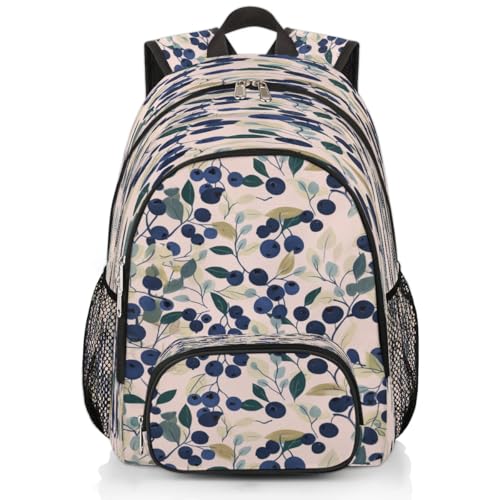 Sac à dos d'école myrtilles pour la rentrée des garçons et filles