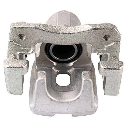 Image of TRQ Rear Driver and Passenger Side Brake Caliper Set Hardware Brackets Compatible with 2012-2017 Toyota Camry 2013-2015 Toyota Avalon