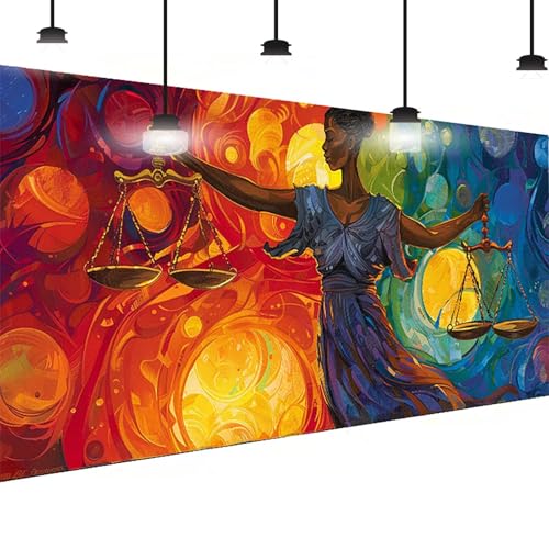 Diamond Painting 5D Femme Abstrait 30x60 cm | Kit Complet Mosaïque Strass V-P2