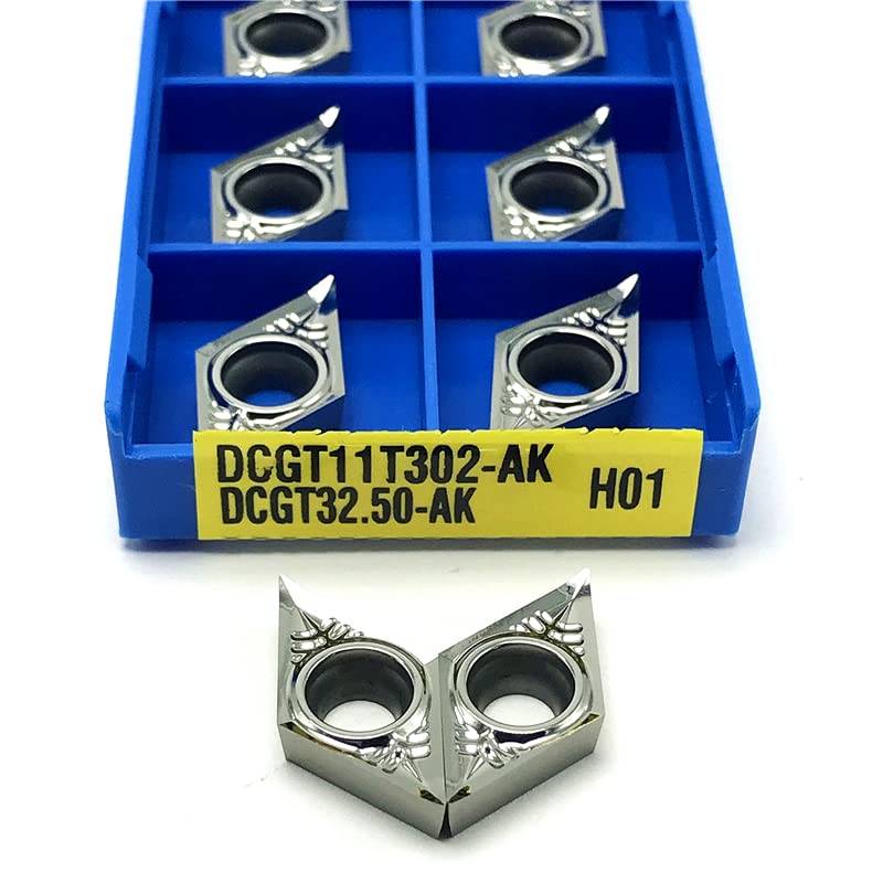 Punta para Torno DCGT11T302 AK H01 Carburo Tungsteno miniatura 3