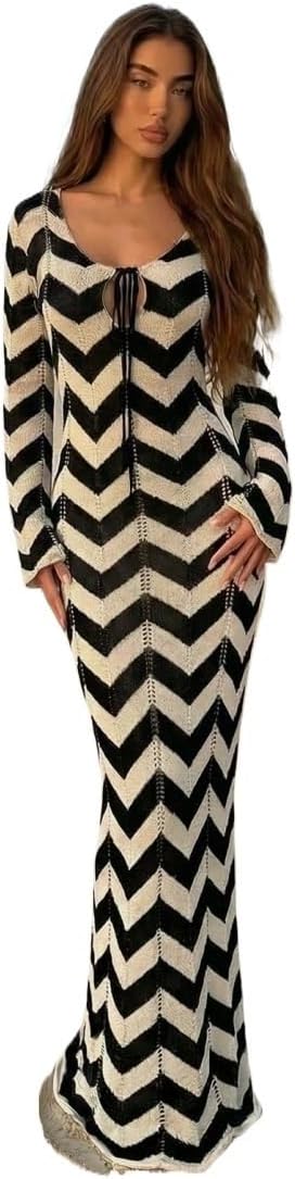 Women's Elegant, Coverup Dress, For Beach In Summer cover ups for swimwear