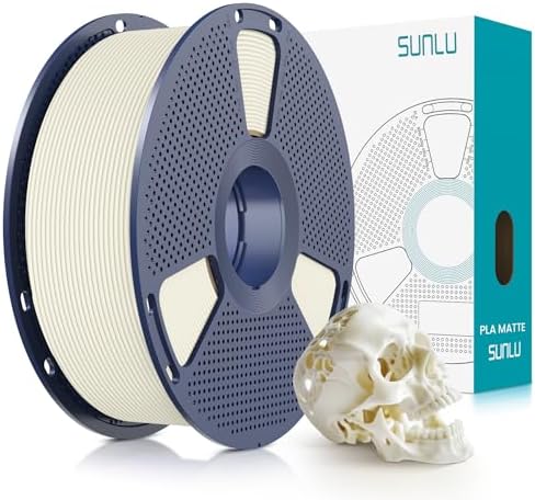 SUNLU PLA Matte White 1.00kg