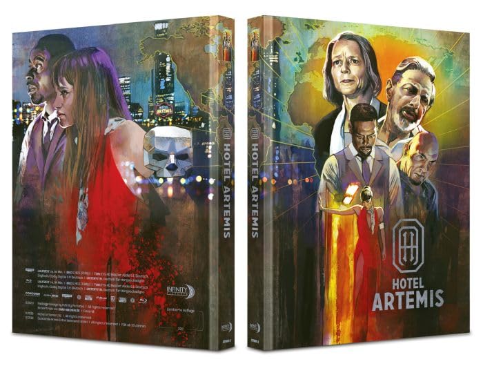 Hotel Artemis – 4K Mediabook B (UHD + Blu-ray Disc)
