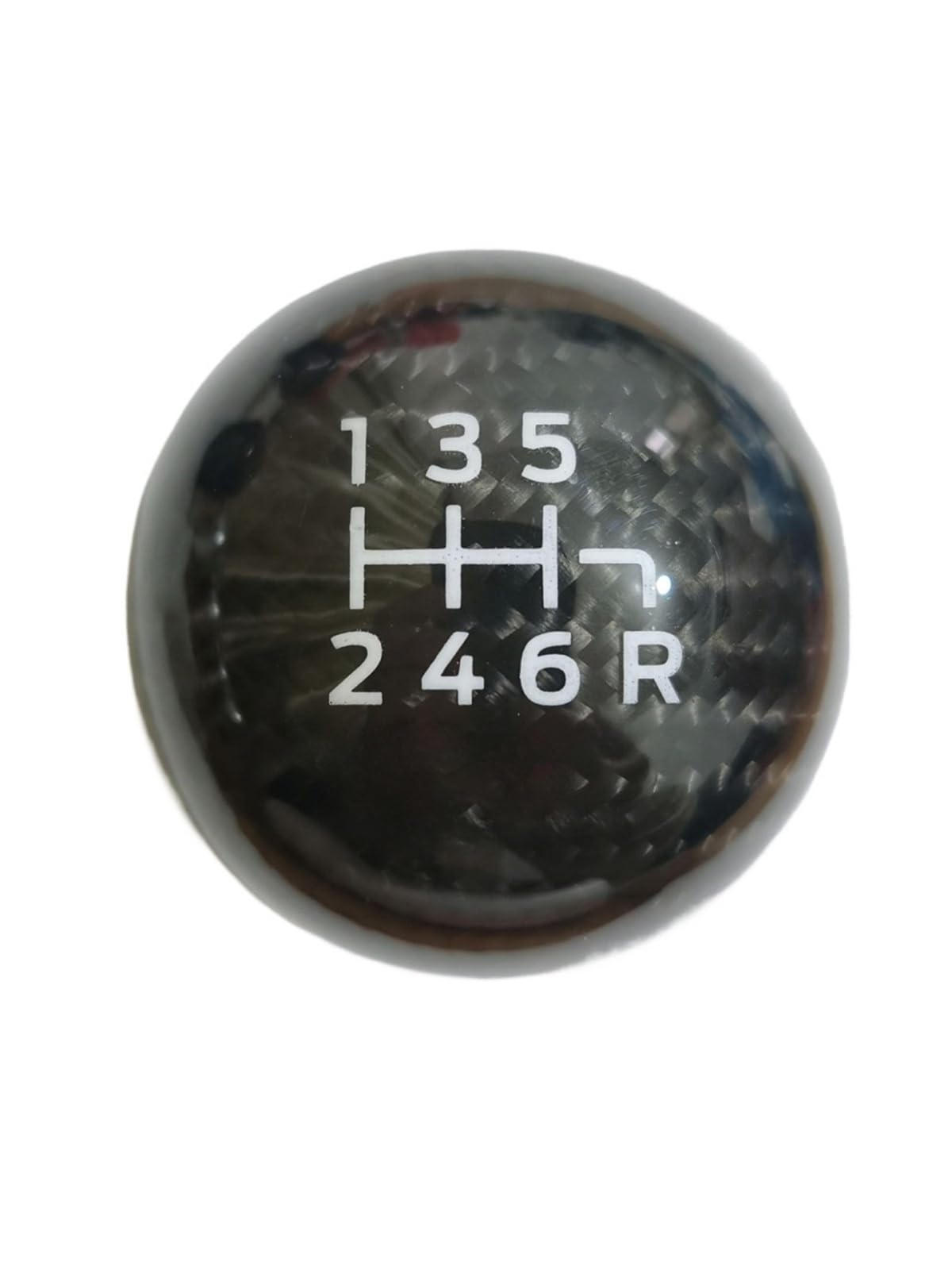Qrptmbnf Black Gear Shift Knob Speed Compatible With Ford Focus, St, Rs, Fiesta