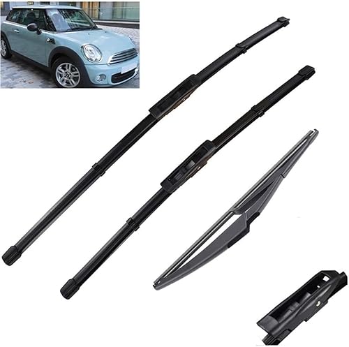 MadongJ Windshield Windscreen Wiper Blades for Mini Cooper R56 Hatch 2012-2013, Replacement Blades All-Weather Performance Streak-Free Windshield Wipers