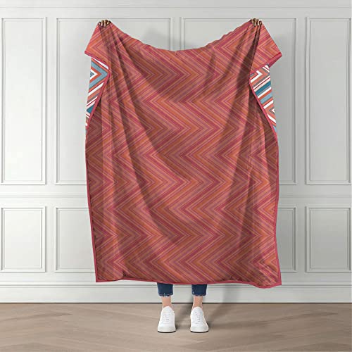 Image of Trident Reversible Queen Dohar, Microfiber, Dohar Double Bed, Queen Size Blanket, Super Soft Quilt, Comfort Living Dohar Collection 90 GSM, Queen -Chevron