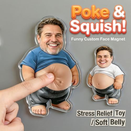Imanes personalizados de cara squishy, pack 2 miniatura 5