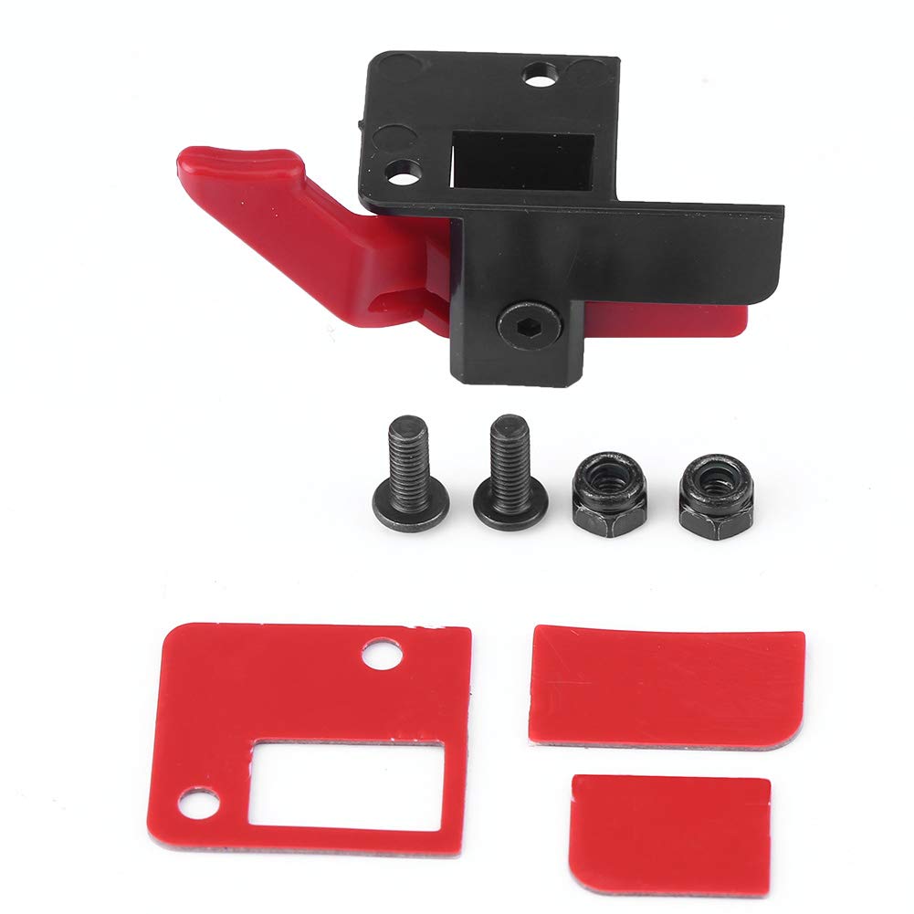 Interruptor De Encendido ESC Con Gatillo De Arranque Para Coches RC 1/10, Fácil Instalación Y Montaje Con Adhesivo O Tornillos