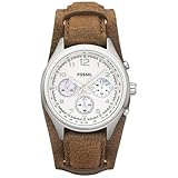 Fossil CH2795 Flight Leather Watch - Tan