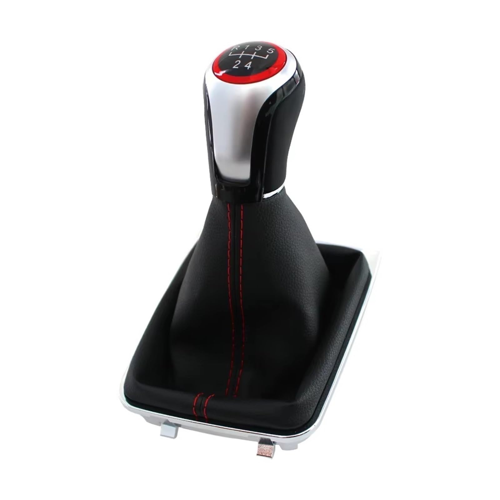 ONHBGTX Gearshift Lever Compatible with VW for Golf 7 MK7 for GTI for GTD 2013 2014 2015 2016 2017 2018 Manual Gear Shift Knob Car Accessories
