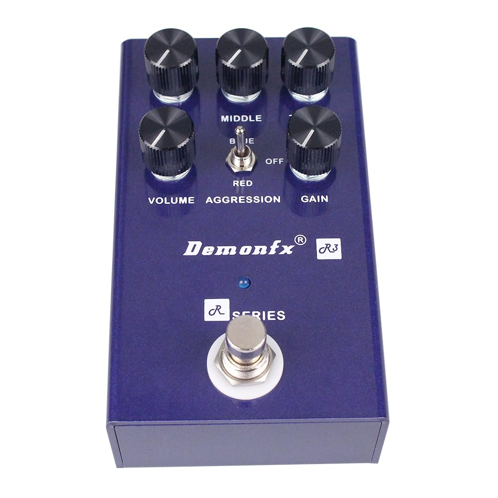 DeMon Fx DemonFx R series R3 REVV G3 Pedal de clon de guitarra