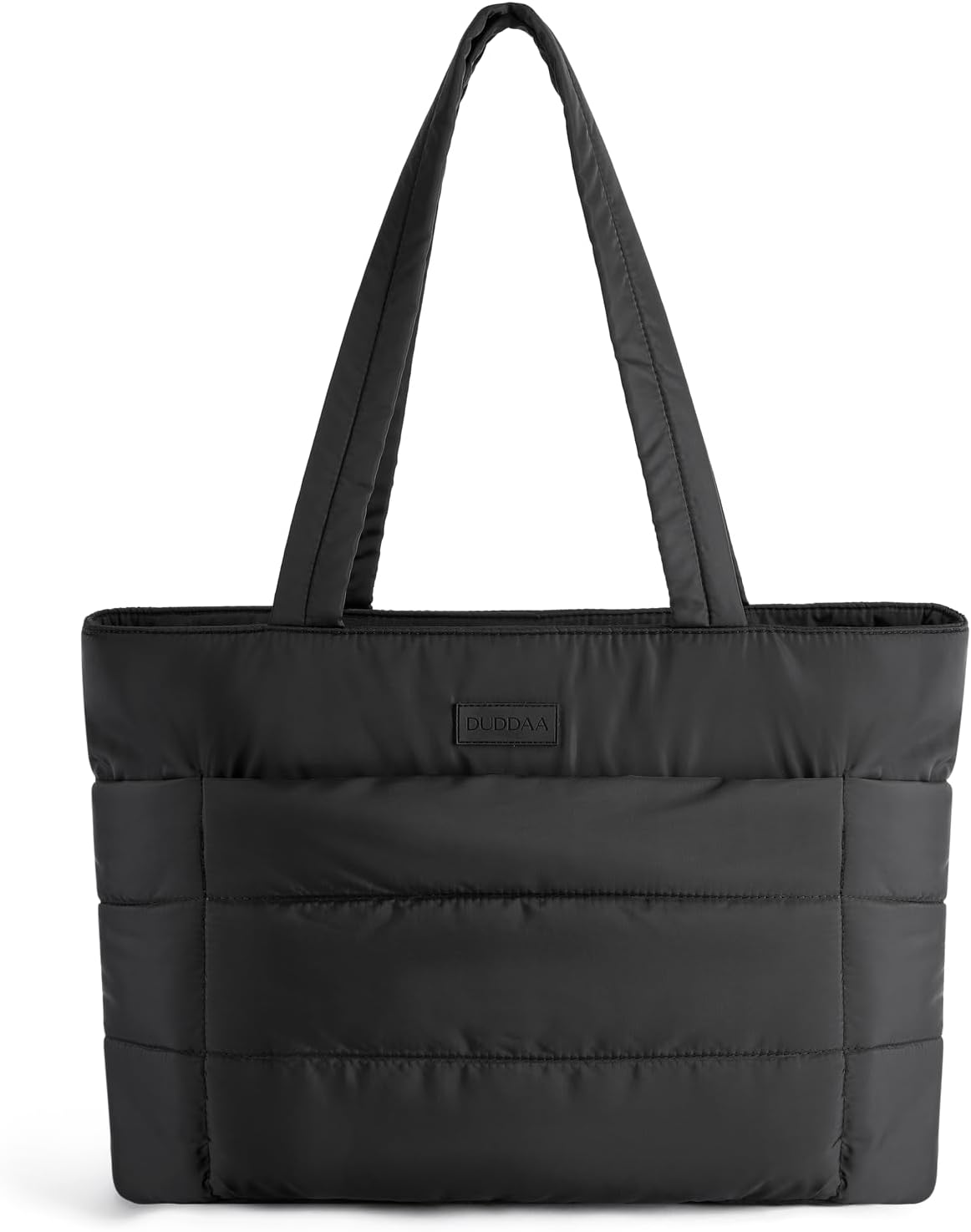 DUDDAA Puffer Tote Bag for Women, Large Travel Bag, Multiple Compartments for Work, Study, Gym, 20L, Fits 15.6'' Laptop
