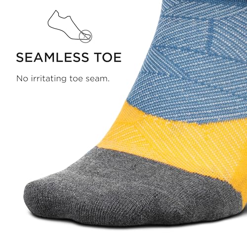 Image of Feetures Elite Ultra Light No Show Tab Sock Wave