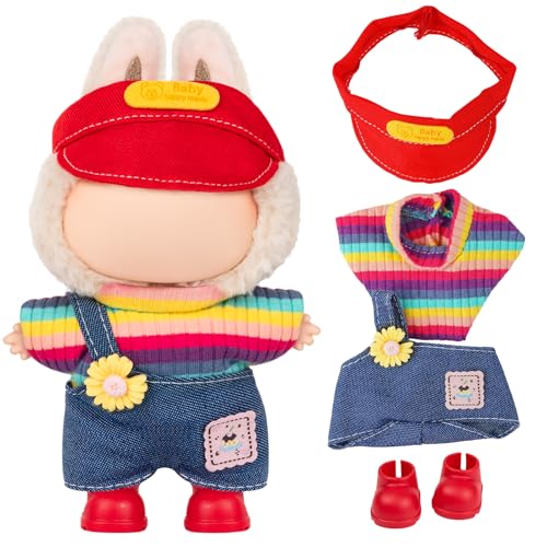 Vêtements de poupée fille et garçon - Habits de poupon en tissu coton