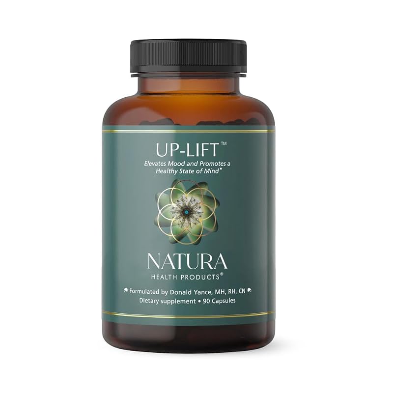 Natura Health Products Suplemento Fitoterápico de Erva-de-São-João e Ashwagandha, 600 mg por porção, 90 cápsulas