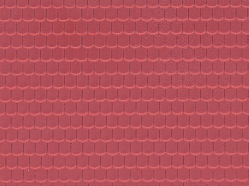 Preisvergleich Produktbild 6026 - Vollmer H0 - Dachplatte Ziegel