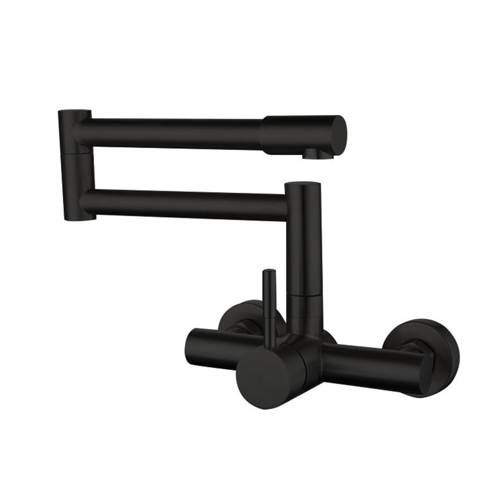 Grifo plegable de pared para cocina moderna que optimiza el espacio del fregadero 1
