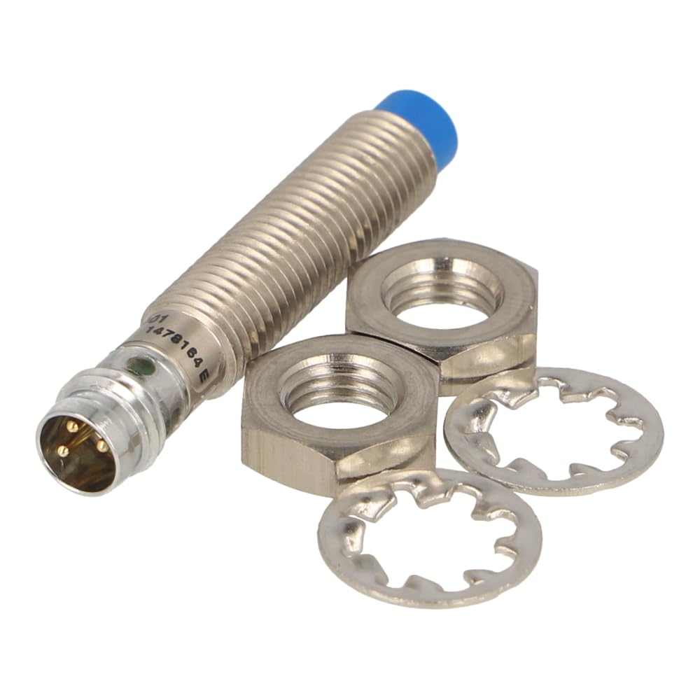 CONTRINEX DW-AS-613-M8-001 INDUCTIVE Sensor | 8mm Barrel, 2.5mm Operating Range, PNP-NO, DC 10-30VDC, IO Link