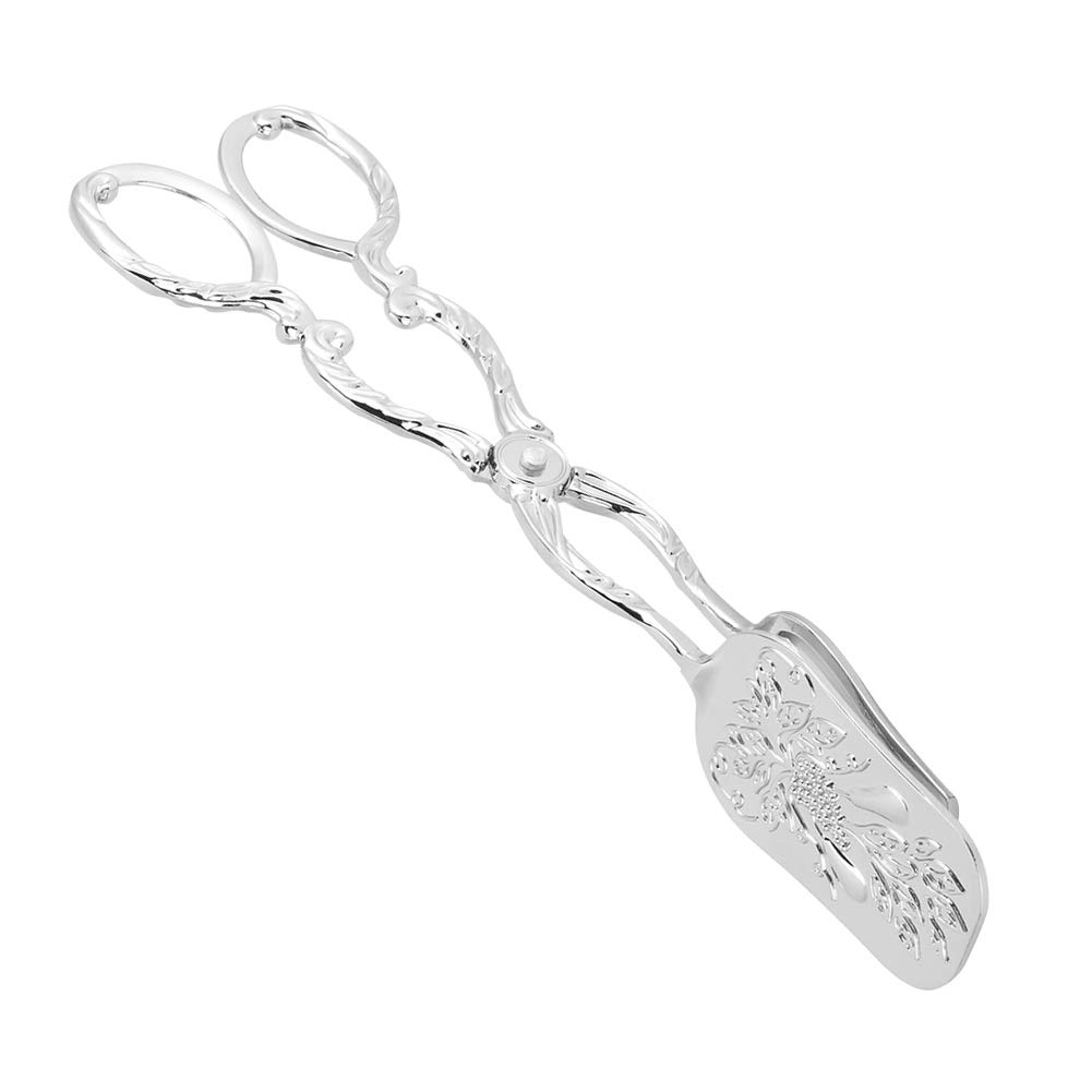 Pinzas de Cocin Vintage 21,5 x 11,5 cm Pinza para Comida Aleación de Zinc