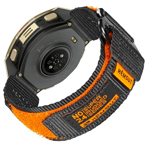Bracelet de remplacement Amazfit T-Rex 3 Pro 44 mm nylon homme robuste 20 mm