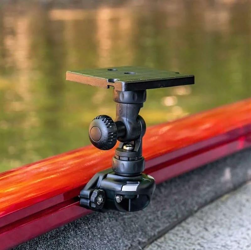 Fish Finder Mount R-Lock S – Adjustable Sonar Mount for Lowrance and Humminbird Units – Compatible with RAILBLAZA Bases – Model 02414011