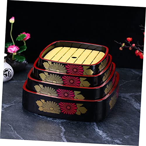 Juego de Platos Japoneses Para Sushi de Plástico miniatura 6