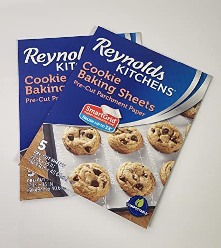 Reynolds Kitchen Cookie Baking Sheets Pre-Cut Parchment Paper