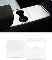 LALAIJDOU Karbon Konzol Fedél Tesla Model Y Model 3 Fehér Matt Beltéri Dekoráció 1