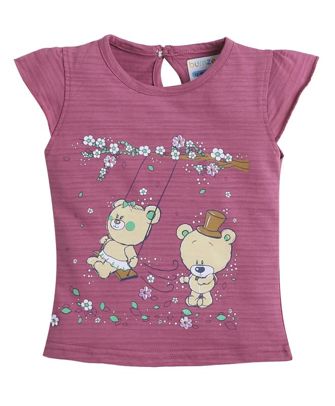 Image of BUMZEE Girl's Cotton Printed Clothing Set