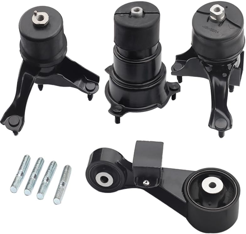 Kit de coxins do motor e câmbio YBDDZH para Toyota Camry 2.5L 2012 a 2017 – 4 peças