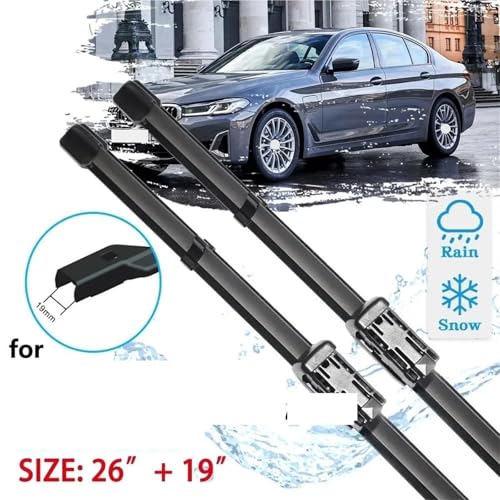 Kit balais d'essuie-glace avant pour rouler sous la pluie en toute sécurité avec votre BMW G30 - 4
