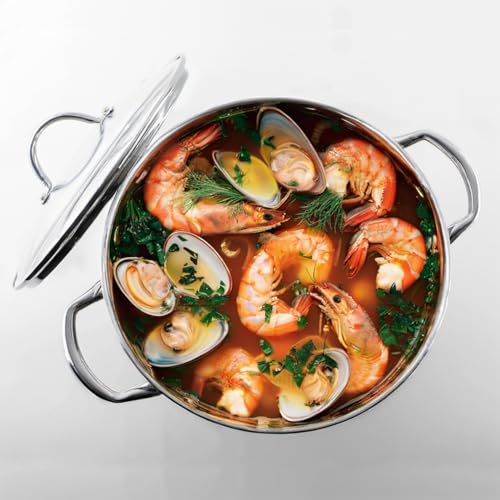 Greatchef GCCWS0004 Stock Pot Stainless Steel 20 Quart With Tempered Glass Lid thumb #6
