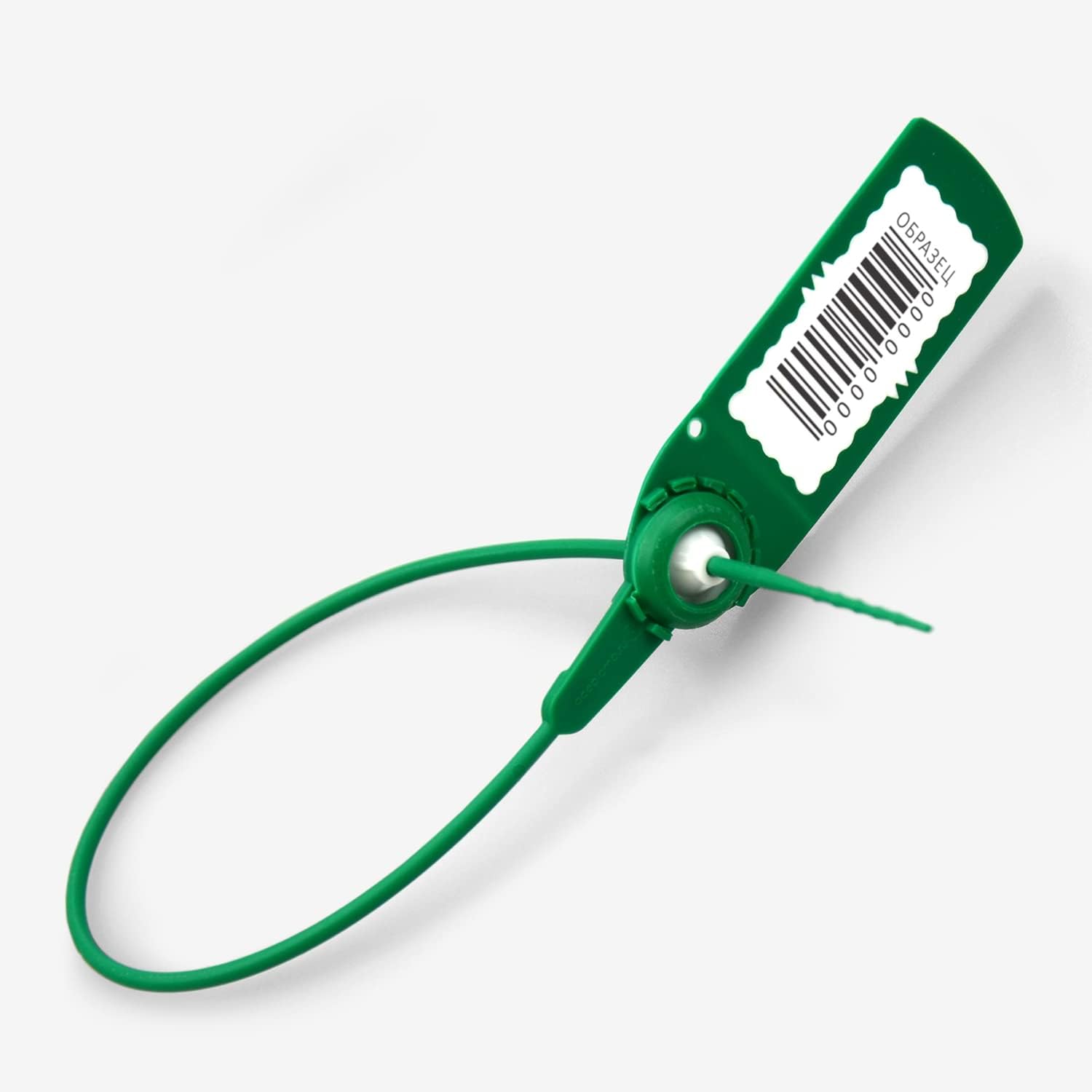 SECUREMENT® Vanguard 220 plastic seal Container Seal Tag Security Seals Courier Tag Small Size Safety Grip Seal Pull Tight seal (Green, 100)