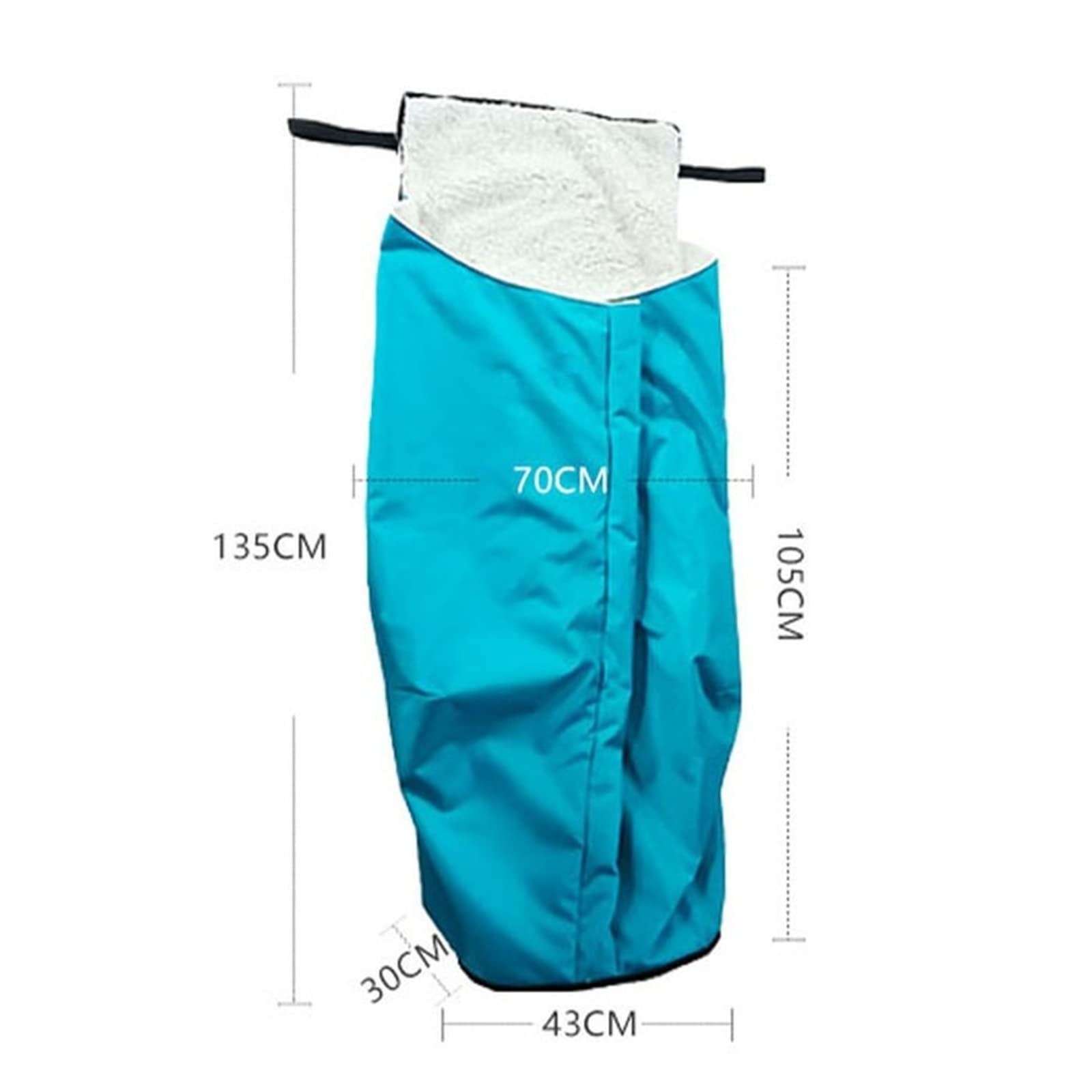 Coperta per Sedia a rotelle Leggera, Accessori per Sedia a rotelle Foderati in Pile, Copertura per Sedia a rotelle per pazienti in Sedia a rotelle, Nero