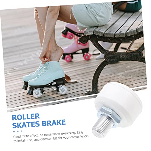 Gafoki 5Pcs Roller Roller Skates Brake Roller Skates Accessories Adjustable Skates Adjustable Roller Skates Roller Stake Stopper Plug Skates Toe Guard Toe Stops Roller Skates Toe Stopper #TOP5