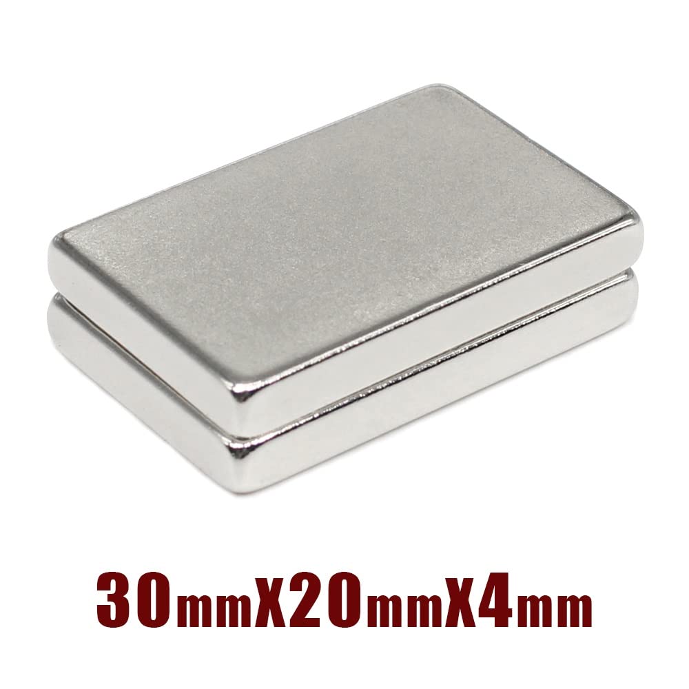 2/5/10/15/20/30PCS 30x20x4mm Search Sheet Block Rectangular Permanent Neodymium 30x20x4 30 * 20 * 4 mm Magnets(10PCS)
