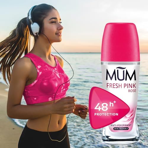 Mum Fresh Pink Rose Desodorante Roll On 50 ml Pack de 6 miniatura 5